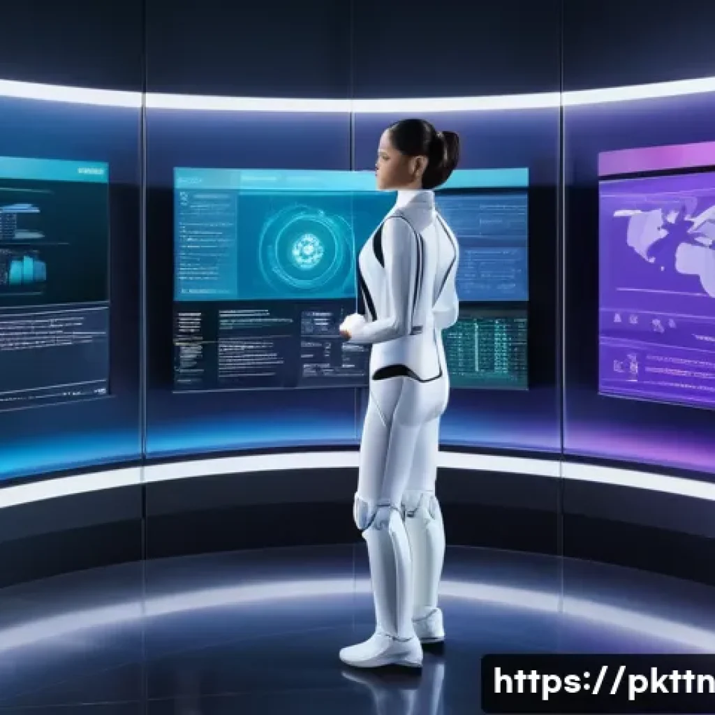 자연어 처리 모델 튜닝을 위한 시뮬레이션 실험 - **Prompt:** A vibrant, futuristic depiction of an advanced AI agent, personified as a graceful, glow...