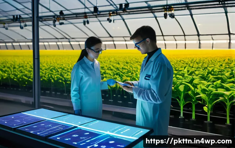 자연어 처리 모델 튜닝의 중요성 - **Prompt 1: Tailored AI for Smart Farming**
"A highly detailed, cinematic shot of a futuristic s...